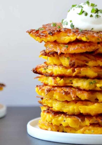 5-Ingredient Butternut Squash Fritters Recipe