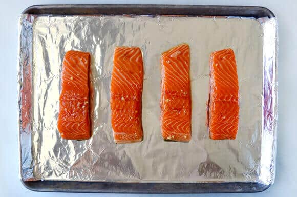 Baked Salmon with Honey-Garlic Glaze Recipe