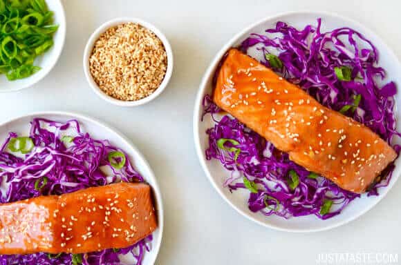 Baked Salmon with Honey-Garlic Glaze Recipe