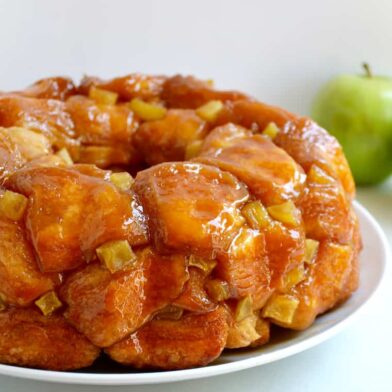 Easy Caramel Apple Monkey Bread Recipe