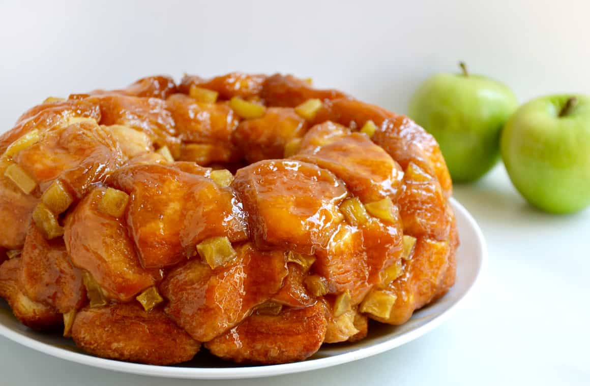 Easy Caramel Apple Monkey Bread | Just a Taste