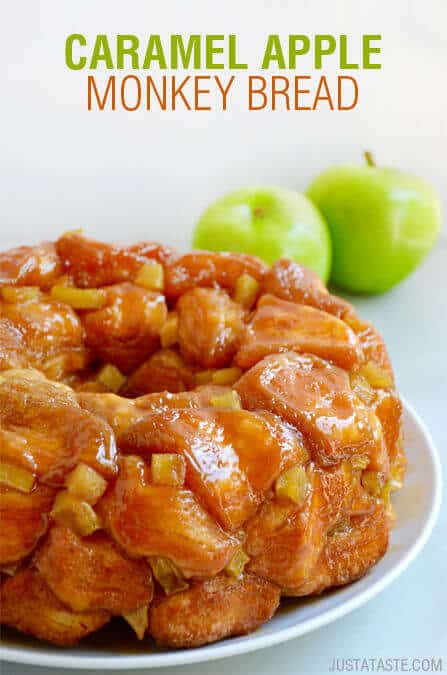 Easy Caramel Apple Monkey Bread Recipe