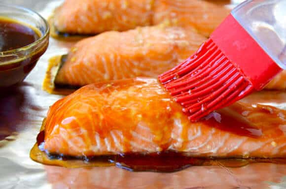 Baked Salmon with Honey-Garlic Glaze Recipe