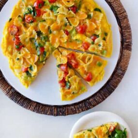 Leftover Pasta Frittata Recipe