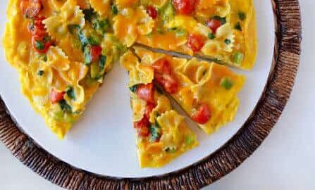 Leftover Pasta Frittata Recipe