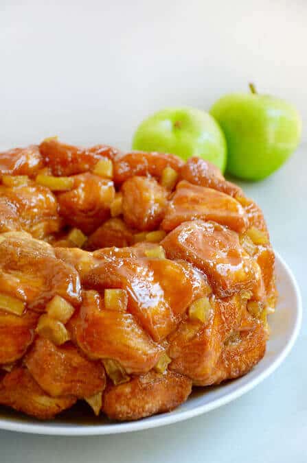 Caramel Apple Monkey Bread Recipe