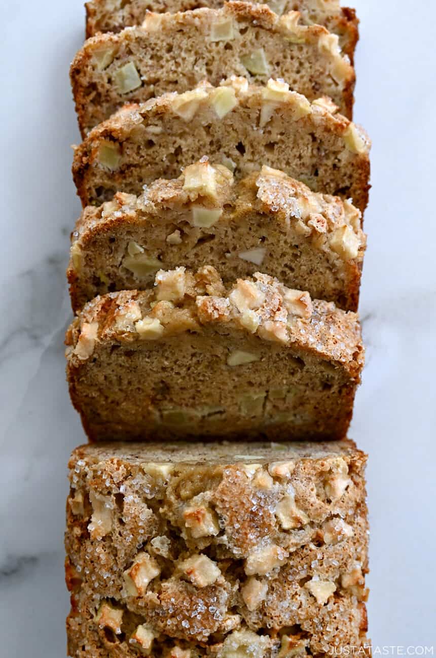 Apple Cinnamon Banana Bread Just a Taste