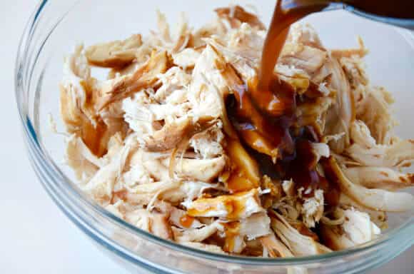 Slow Cooker Pulled Chicken Teriyaki Recipe