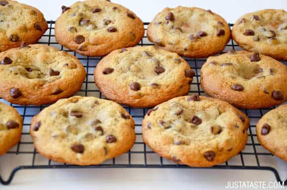 Caramel-Stuffed Chocolate Chip Cookies Recipe