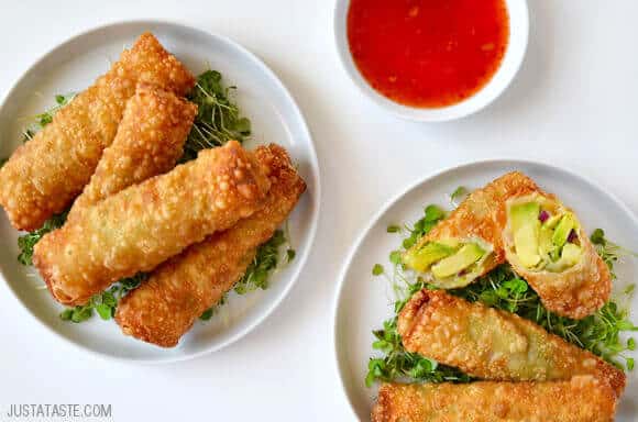 5-Ingredient Avocado Egg Rolls Recipe