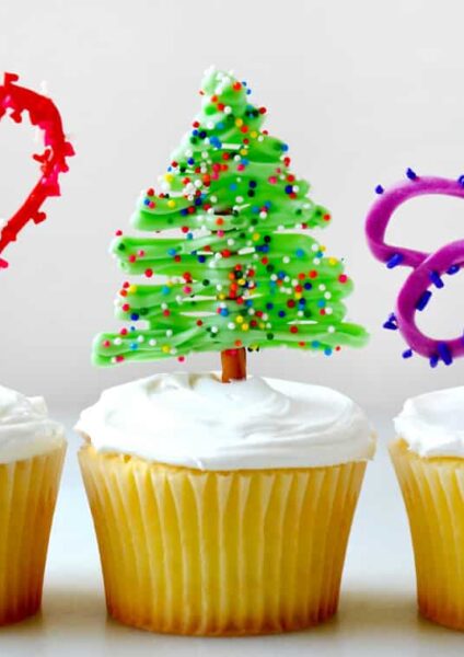 Easy Edible Cupcake Toppers