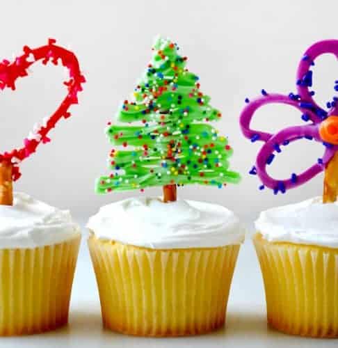 Easy Edible Cupcake Toppers