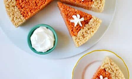 Pumpkin Pie Rice Krispie Treats Recipe