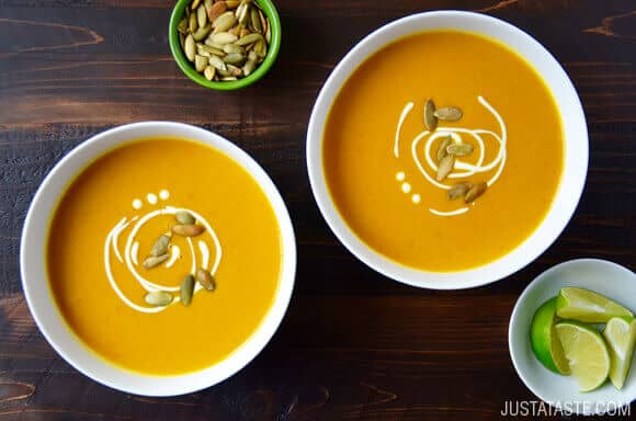 Thai Coconut Pumpkin Soup Recipe