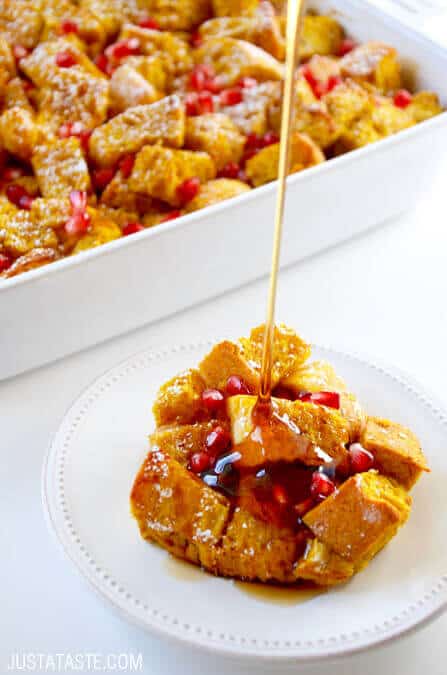 Overnight Pumpkin French Toast Bake Recipe