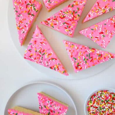 Frosted Sugar Cookie Bars Recipe
