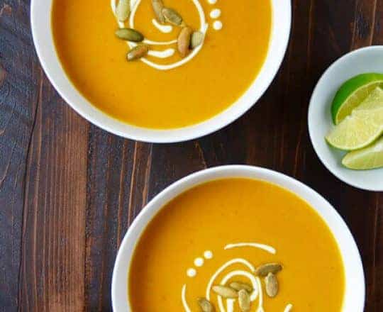 Thai Coconut Pumpkin Soup