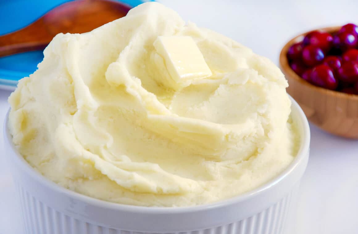 The Best Secret Ingredient Mashed Potatoes - Just a Taste