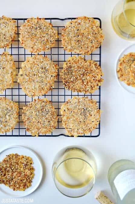 Everything Parmesan Cheese Crisps Recipe