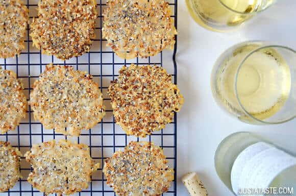 Everything Parmesan Cheese Crisps Recipe