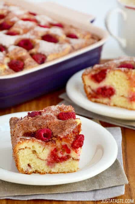 Raspberry Sour Cream Coffee Cake Recipe