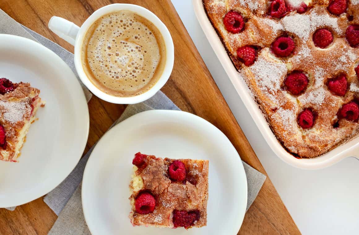 raspberry sour cream coffee
