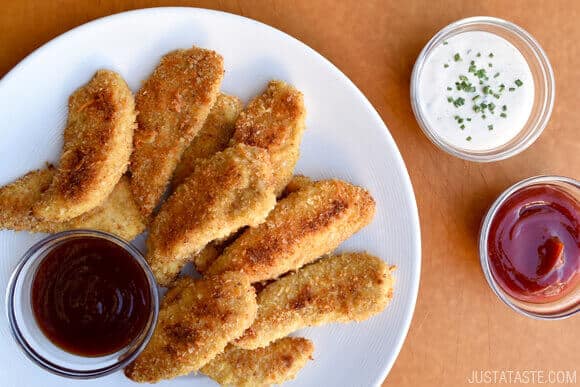 Parmesan Baked Chicken Tenders Recipe