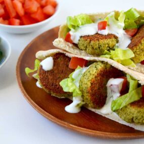 Homemade Baked Falafel Recipe