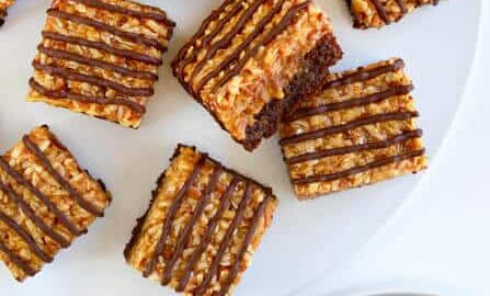 Samoas Coconut Caramel Brownies Recipe