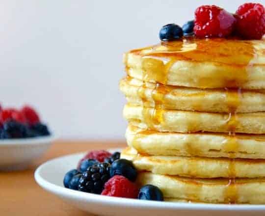 Fluffy Greek Yogurt Pancakes