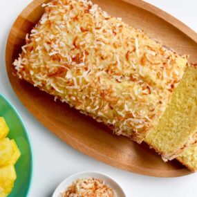 Glazed Pineapple Coconut Bread Recipe