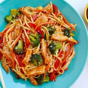 Teriyaki Chicken Stir-Fry with Noodles Recipe