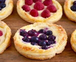 Fruit and Cream Cheese Breakfast Pastries