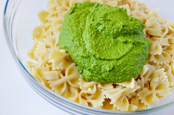 Pea Pesto Pasta Salad Recipe