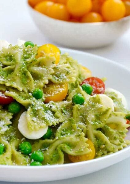 Pea Pesto Pasta Salad Recipe