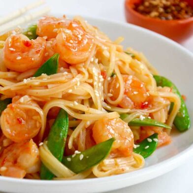 TUESDAY: 20-Minute Sweet and Sour Shrimp Stir-Fry