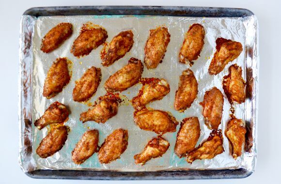 Crispy Baked Moroccan Chicken Wings Image