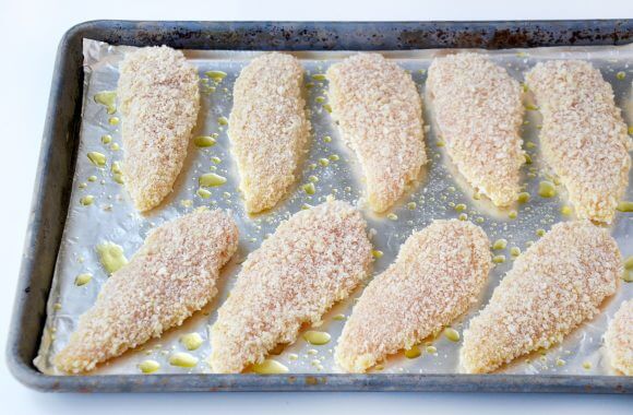 Baked Orange Chicken Tenders Image