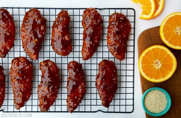 Baked Orange Chicken Tenders Image