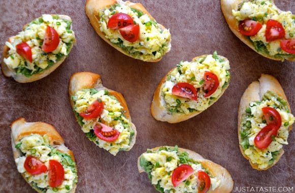 Quick and Easy Breakfast Bruschetta Recipe