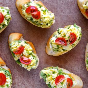 Quick and Easy Breakfast Bruschetta Recipe