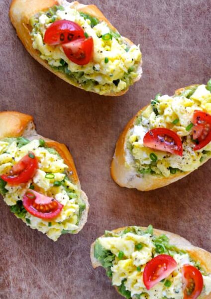 Quick and Easy Breakfast Bruschetta Recipe