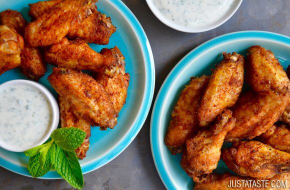 Crispy Baked Moroccan Chicken Wings Image