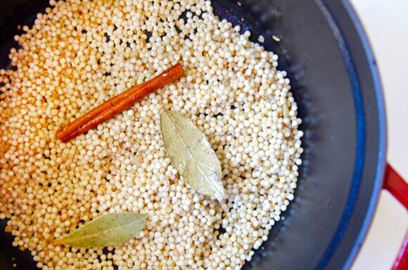 Stuffed Eggplant with Israeli Couscous Recipe