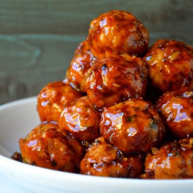 TUESDAY: Baked Orange Chicken Meatballs