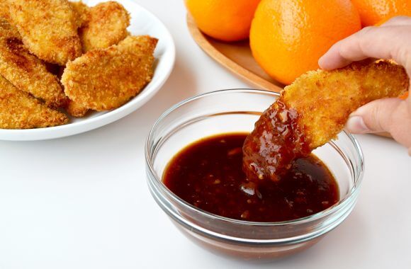 Baked Orange Chicken Tenders Image