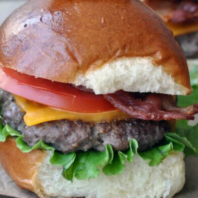 WEDNESDAY: Grilled Sirloin Sliders with Bacon