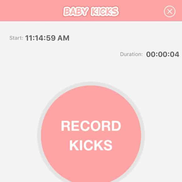 Baby Kicks Monitor App