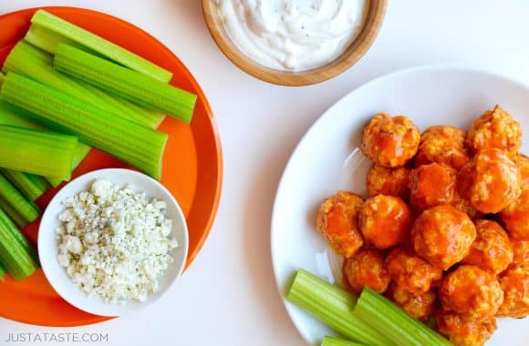 Baked Buffalo Chicken Meatballs Photo