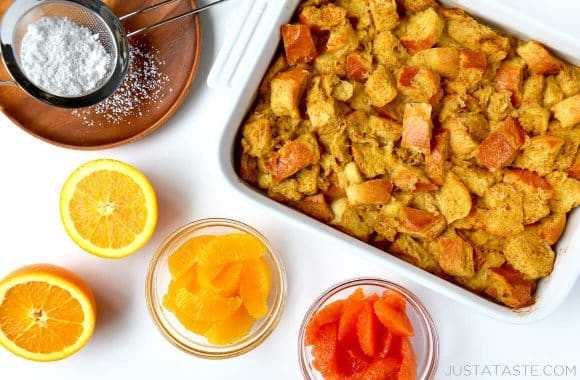 Orange Baked French Toast Recipe